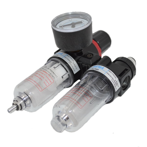 Блок воздухоподготовки AirTAC с манометром