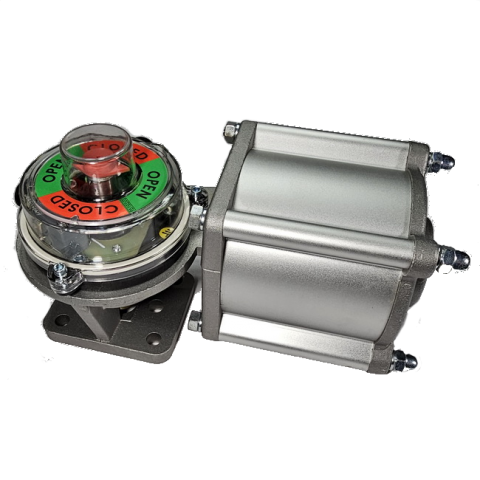 DA100SET Привод пневматический с микропереключателем