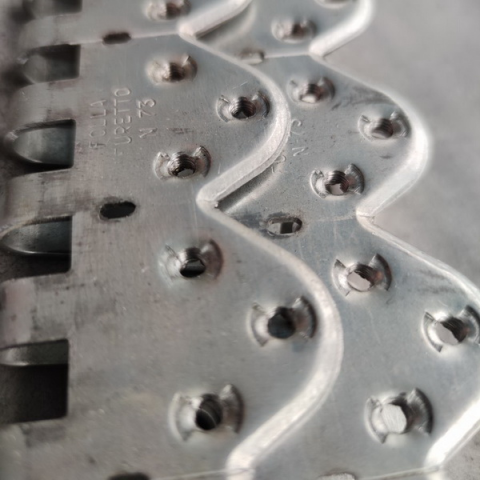 Замок ленты конвейерной N73 (9-15мм), на винтах, длина 800мм