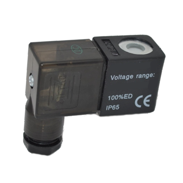 Катушка соленоидная 24VDC с разъемом