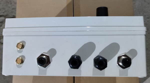 Панель управления пережимным клапаном