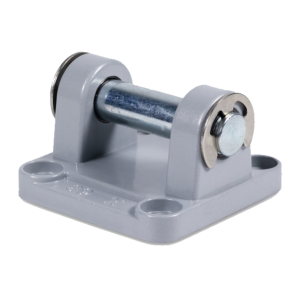 Монтажная стойка с боковыми проушинами и осью, D=63 мм